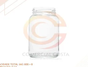 Pote Conserva 600ml